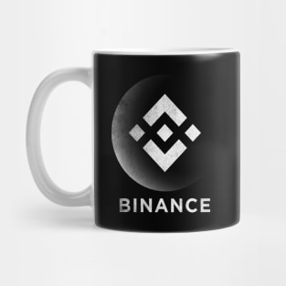 Vintage Binance BNB Coin To The Moon Crypto Token Cryptocurrency Blockchain Wallet Birthday Gift For Men Women Kids Mug